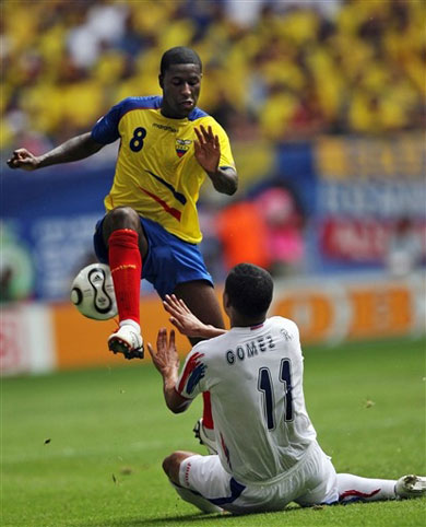Эквадор-Коста Рика  3-0  2006