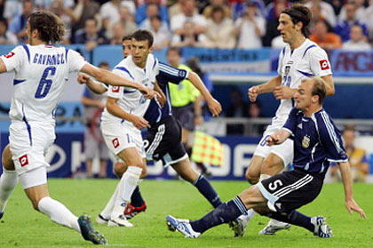 Аргентина - Сербия и Черногория  6-0  2006