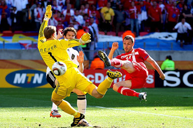 Германия-Сербия  0-1  2010