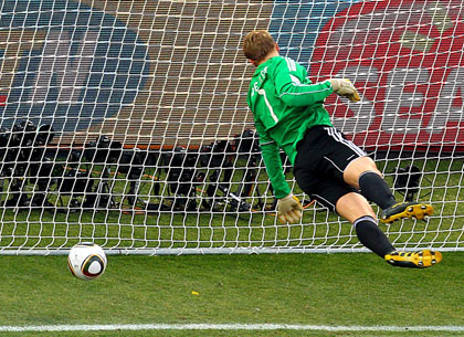 Германия -Англия  4-1  2010