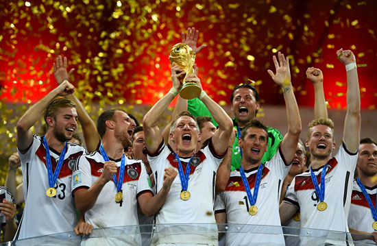 Германия Чемпион Мира по футболу 2014 года!