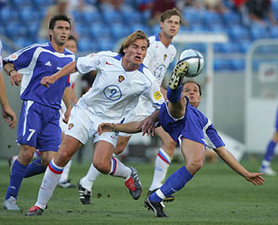 Евро 2004 Россия-Греция 2:1.