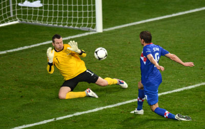 Ирландия-Хорватия 1:3 Евро 2012. Очередной гол Хорватии.