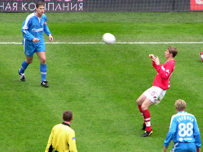 Спартака-Зенит 0:3 2004.Павлюченко.