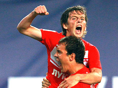 Дзюба и Ананидзе лидеры чемпионата.