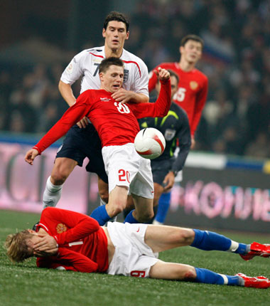 2007 Россия - Англия  2-1