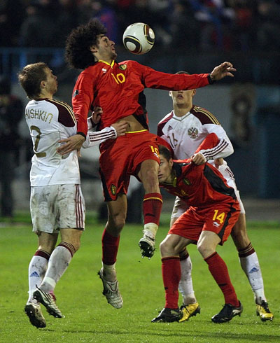 Россия- Бельгия  0-2   2010