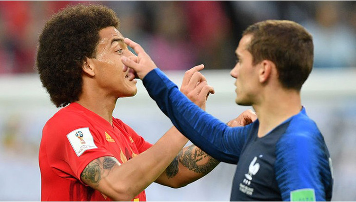 Бельгия-Франция 0:1 1/2 финала чемпионата мира 2018 Витсель и Гризианн