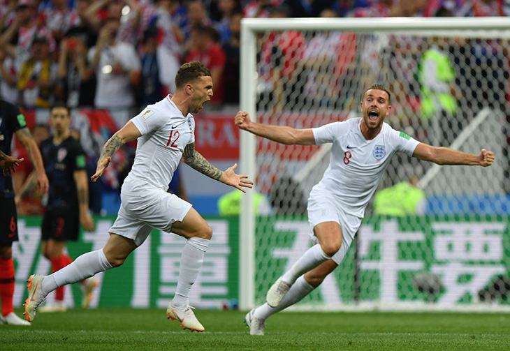 Хорватия-Англия 2:1 1/2 финала чемпионата мира 2018 Триппьер