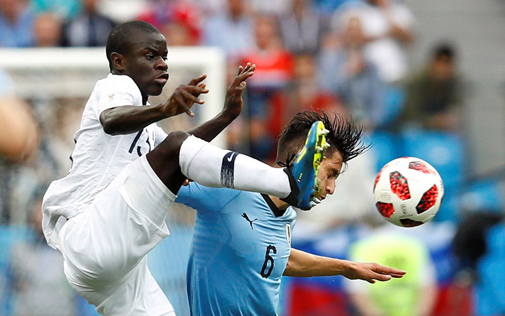 Уругвай-Франция 0:2 1/4 финала чемпионата мира 2018
