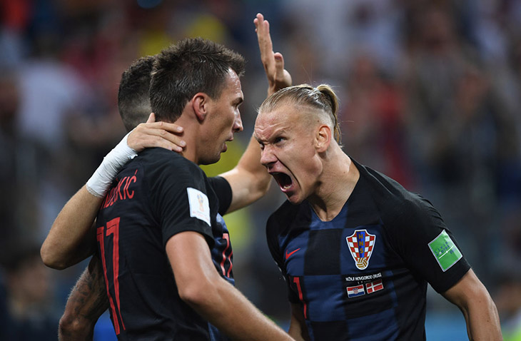 Хорватия-Дания 1:1 1/8 финала чемпионат мира