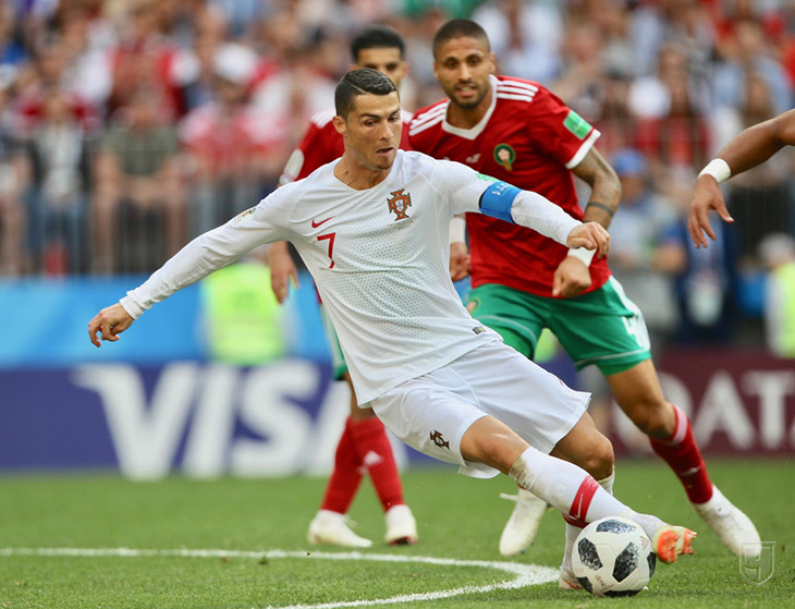 Португалия - Марокко 1:0  чемпионат мира 2018 Рональду