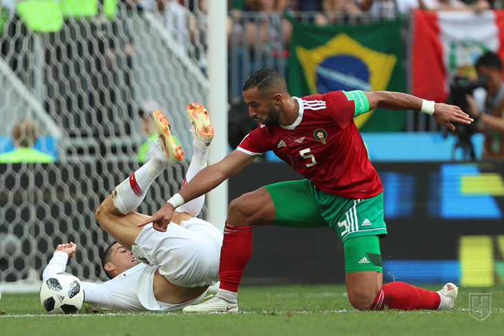 Португалия - Марокко 1:0  чемпионат мира 2018 Рональду
