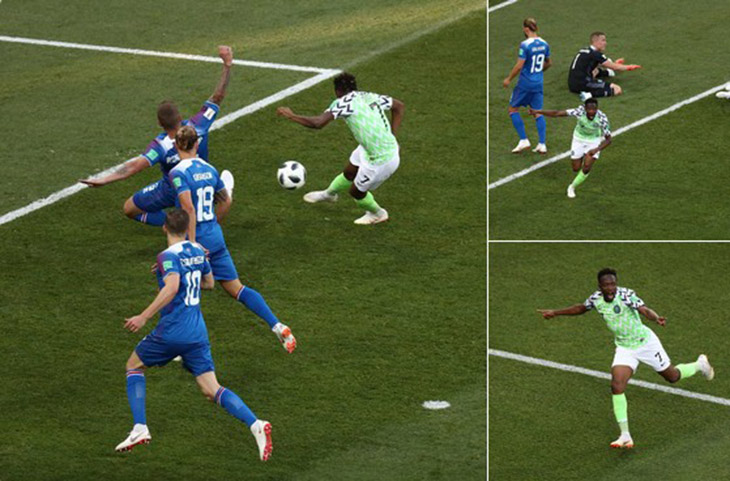 Нигерия - Исландия 2:0 чемпионат мира 2018 Муса