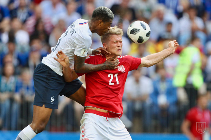 Дания - Франция 0:0 чемпионат мира 2018