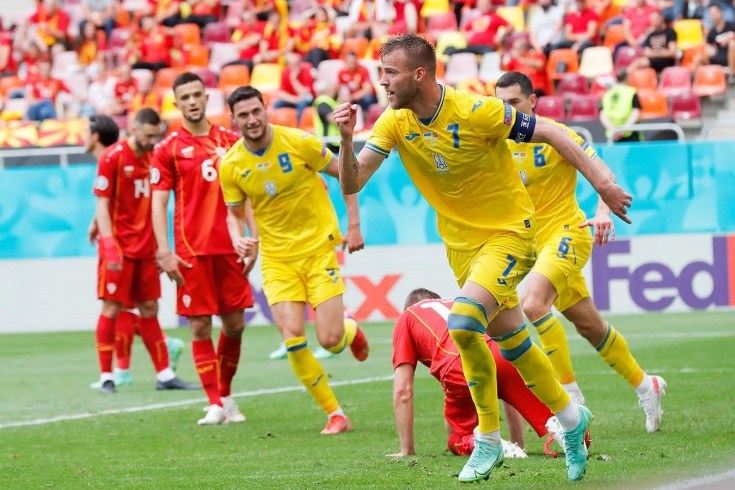 Чемпионат Европы Украина — Македония 2-1