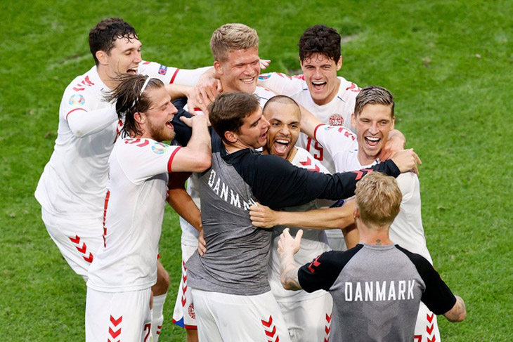 Евро-2020 1/8 финала Уэльс — Дания — 0:4