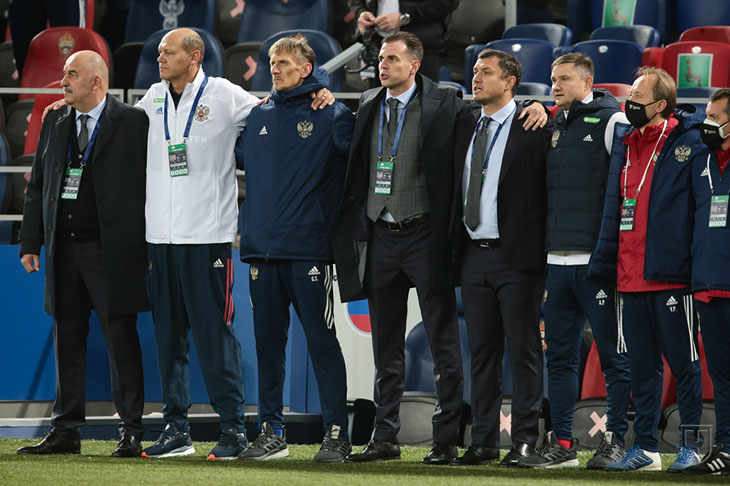 Россия — Швеция — 1:2 тренерский штаб сборной России