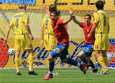 Испания-Украина  4-0  2006