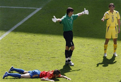 Испания-Украина  4-0  2006