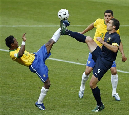 Бразилия - Австралия  2-0  2006