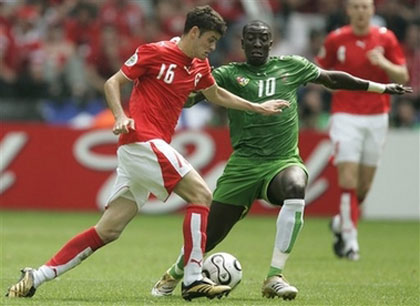 Того - Швейцария  0-2  2006