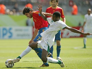 Саудовская Аравия - Испания  0-1  2006