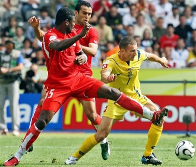 Украина - Тунис  1-0   2006