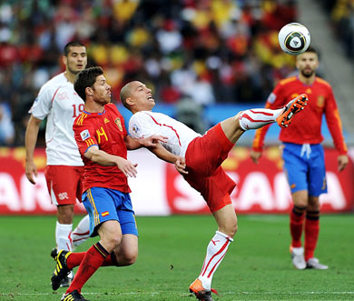 Испания-Швейцария  0-1  2010
