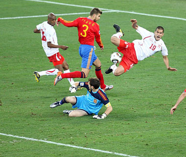 Испания-Швейцария  0-1  2010