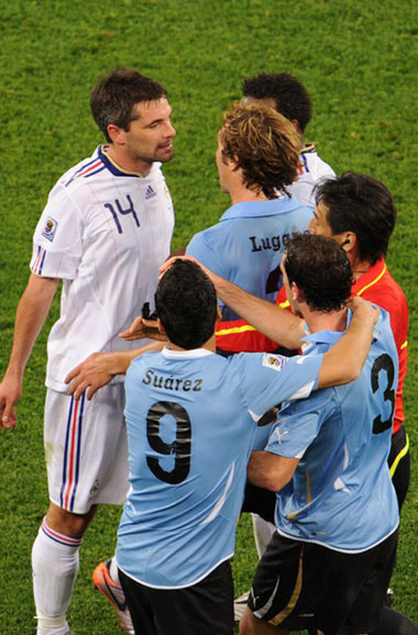 Уругвай-Франция  0-0  2010