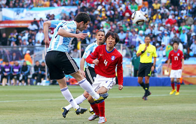 Аргентина-Корея  4-1  2010