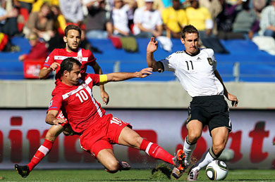 Германия-Сербия  0-1  2010