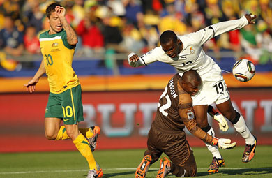 Гана - Австралия  1-1  2010