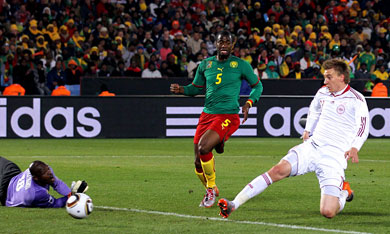 Камерун - Дания  1-2  2010