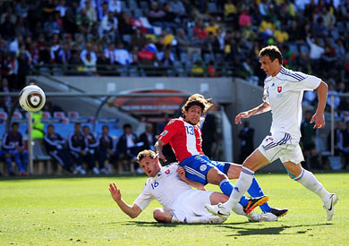 Словакия - Парагвай  0-2  2010