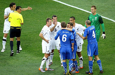 Италия - Новая Зеландия  1-1  2010