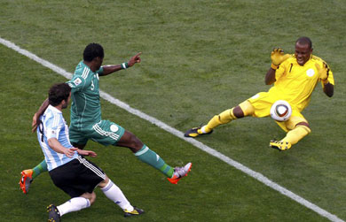 Аргентина-Нигерия  1-0  2010