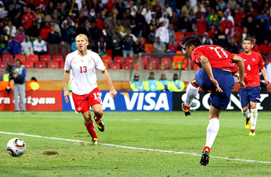 Чили - Швейчария  1-0  2010