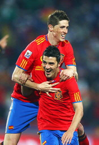 Испания - Гондурас  2-0  2010