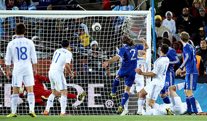 Греция - Аргентина  0-2  2010