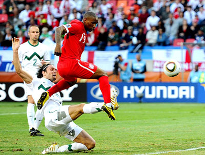 Англия - Словения  1-0  2010
