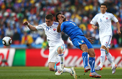 Словакия - Италия  3-2  2010