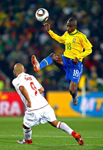 Бразилия - Чили  3-0  2010
