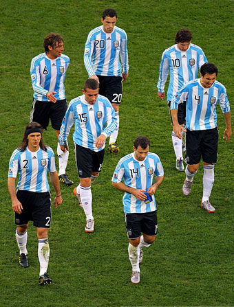 Аргентина - Германия  0-4  2010
