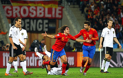 Германия - Испания  0-1  2010