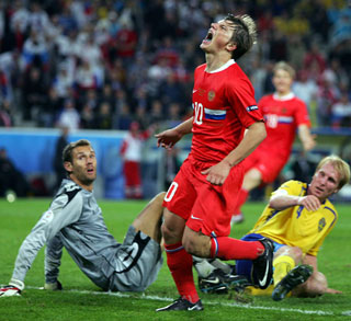 euro 2008 Россия-Швеция