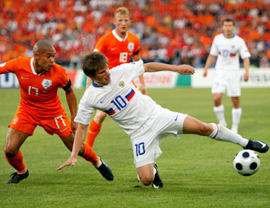 euro 2008 Голландия-Россия
