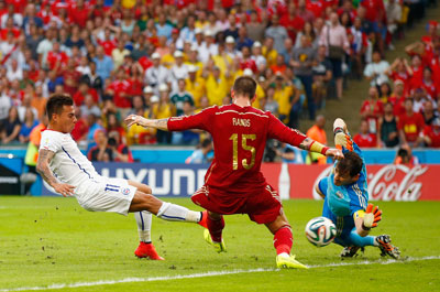 Испания-Чили 0-2