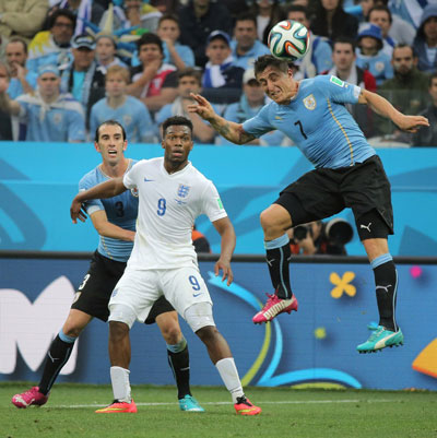 Уругвай-Англия 2-1